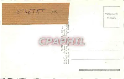 Falisy w Étretat — widok z powietrza — Greff — Rewers