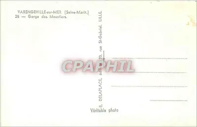 वरेंग्विल्ले-सर-मर — मॉउस्टियर की गॉर्ज — ई. डेलाप्लेस, लिल — पीछे
