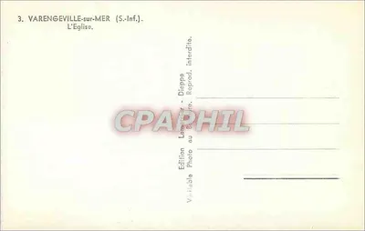 Varengeville-sur-Mer — La iglesia — Edición Lamacqiar - Diappe — Reverso