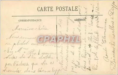 Rouen — Pałac Sądowy — Zestaw widoku z ulicy Żydów — LL. n° 474 — Rewers