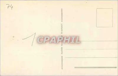 Chamonix — Vista sobre el Mt. Blanc — Société Graphique Nouehtatel, n° 108 — Reverso