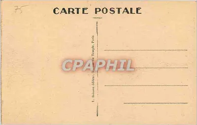 Dome of the Invalides — Paris — publisher L. Baissot, Paris — Back