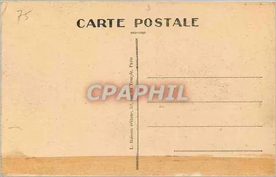 Paryż - Panthéon — wydawca L. Boisson, Paryż — Rewers
