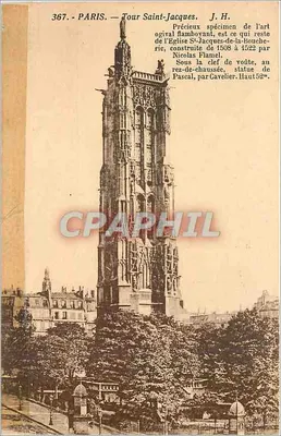 Paris — Torre Saint-Jacques — J. H.
