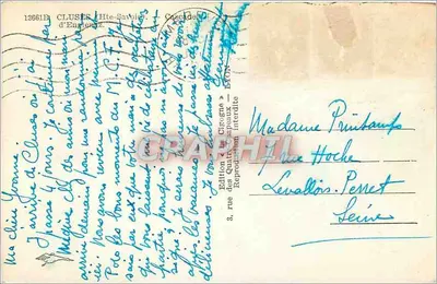 Cascata de Cluses — Edição dos Quatro Chapéus — n°13661B — Verso