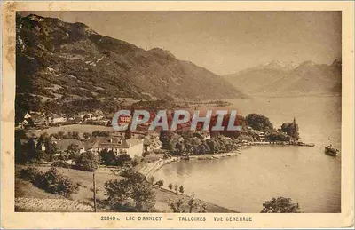 Lago de Annecy — Talloires Vista Geral