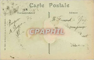 Dieppe — Plaża i Kasyno w Godzinach Kąpieli. — ND. Fot. — N° 296 — Rewers