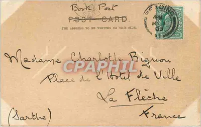 Embankment do rio Thames — Londres — S. Hillesheimer & Co. Ltd. London & Manchester — Verso