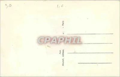 Nîmes — Most Gard w widoku z szczytu góry graniczącej z prawym brzegiem rzeki Gardon — ND.18 — Rewers