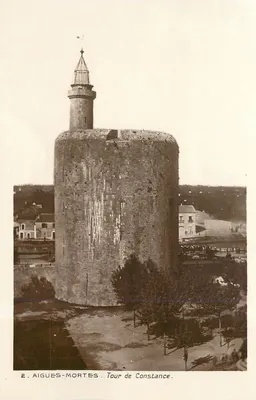 Aigues-Mortes — Torre de Constance — Edição dos Monumentos Históricos no Grand Palais