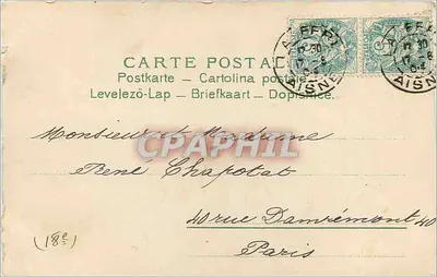 O segredo do coração — A. Brien Bruxelles-Depost — n° 239 — Verso