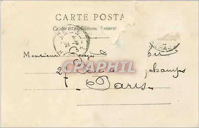 Duża morza przy Fort St-Pierre — 42. CETTE — wydawca nieznany — Rewers