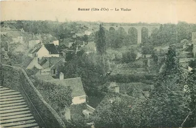 Semur (Côte d'Or) — O Viaduto — Edição rds. Caillia