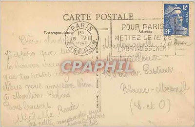 Semur (Côte d'Or) — O Viaduto — Edição rds. Caillia — Verso
