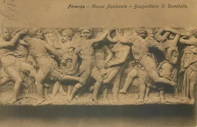 Firenze - Museo Nazionale - Bassorilievo di Donatello