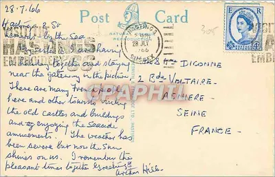 Dom Sir Ridera Haggarda — Maze Hill, St. Leonards-on-Sea — wydawca Natural Reproduction Ltd, nr 1065 — Rewers