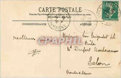 Pau — O Castelo de Henrique IV — LL. — n°44 — Verso