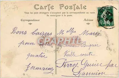 Maintenon (Eure-et-Loir) — Zamek, Południowa fasada — ND (około 1900) — Rewers