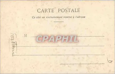 Riom - Fonte de Adão e Eva - Lib. Bougé-Péral, 21 rua da Écu, Clermont-Ferrand — Verso