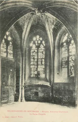 Villefranche-de-Rouergue - Hospice, Antiga Cartuxa - A pequena Capela — A. Rivals - Clichê F. Théron