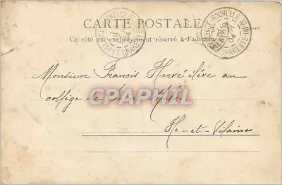 Port La Pallice — Rochelle — A. Viatte, wydawca, Tarbes — Rewers