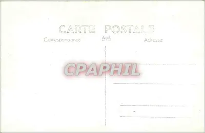 La Cassse Déserte — widok panoramiczny na góry — Gep, n° 8555.5 — Rewers