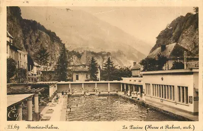 Montiers-Palins — A Piscina — Hesse e Rabaut, arq.