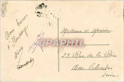 Hendaye — Widok z Hendaye — Wydawca Concor — Rewers