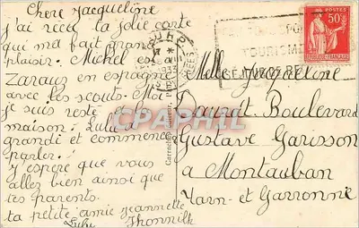 Pau — Il Castello visto dalla Basse-Plaine — C.C. 4 — Verso