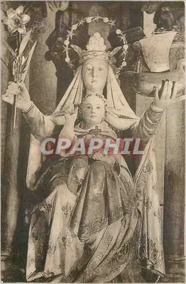 Interior da igreja — Lembrança de Soulac-sur-Mer — Edição Giletz