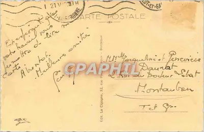 Bordeaux — Pomnik Girondynów — nr 29 — Rewers