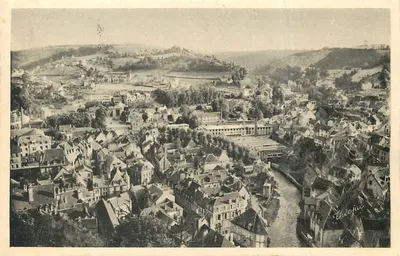 Vista dos Rochers des Granges — Albeusson (Creuse) — editor Chieojuc