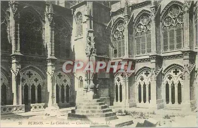 Burgos — A Catedral — Claustros bajos — LL. — n°20