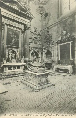 Burgos - A Catedral - Interior Capilla de la Presentación - LL