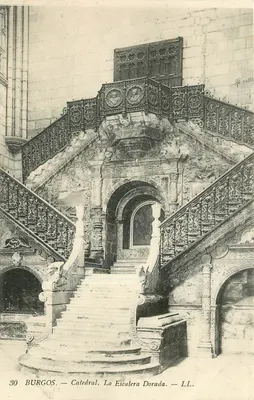 Burgos — Catedral, A Escada Dourada — LL. n°30