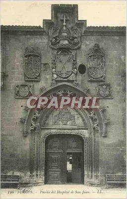 Burgos — Porta do Hospital de San Juan — LL. — n° 110