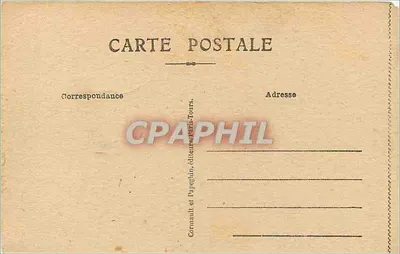 Douai (Nord) — A Praça das Armas — Visa Paris 2274 — Verso