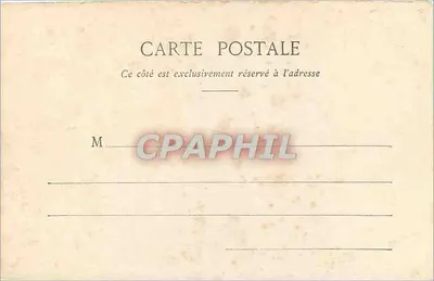 Clermont-Ferrand — Basílica N.D. do Port — editor Clément-Ferrand, n°7 — Verso