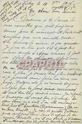 Vichy — vista da rio — REX 4819 — Verso