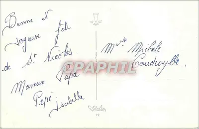 Arranjo de flores — São Nicolau — editor VIVE SUNICOLAS, n°72 — Verso