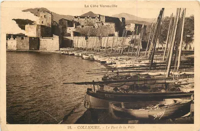 Collioure - O Porto da Cidade — A Costa Vermelha — Edições Gaby