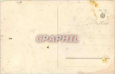 Motylki i kwiaty — scena naturalna — wydawca STF, nr 1236 — Rewers