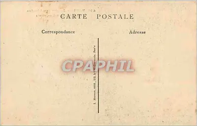 Paris — Jardim das Plantas — Leão da África (Composição) — L. Moreau, editor, Paris — Verso