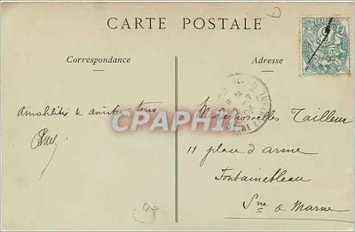 Angers — Place du Ralliement, Teatr — Collections ND. Phot. — Rewers