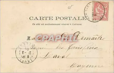 Le Mans — Most na X i dzielnica Pré — Wydawca anonimowy, nr 113 — Rewers