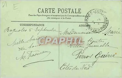 Bagnoles-de-l'Orne — O Lago — LL. — Estabelecimento Termal — Verso