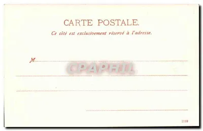 Aix-les-Bains — Abpia Hautecombe — G. Brun, fot. i wydawca — Rewers
