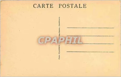 Casablanca — Port widziany z powietrza — Foto Flandrin — Rewers