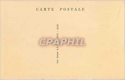 Castres — Os Quatro Pontes sobre o Agoût — A.P.A. Fouux — Verso