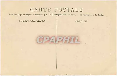 Marselha - O Monumento dos Mobiles — editor E. Lainé, n°11 — Verso